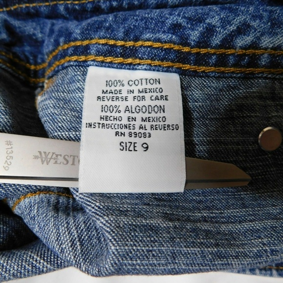 Lei Button Fly Jean Shorts Size 9 - Picture 5 of 5